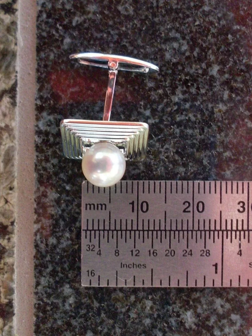 Vintage Mikimoto Pearl Cufflinks - 925 Sterling - Original Gift - Looks New